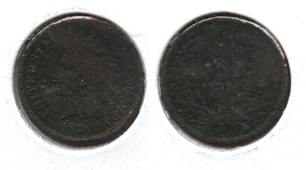 1876 Indian Head Cent Filler #o
