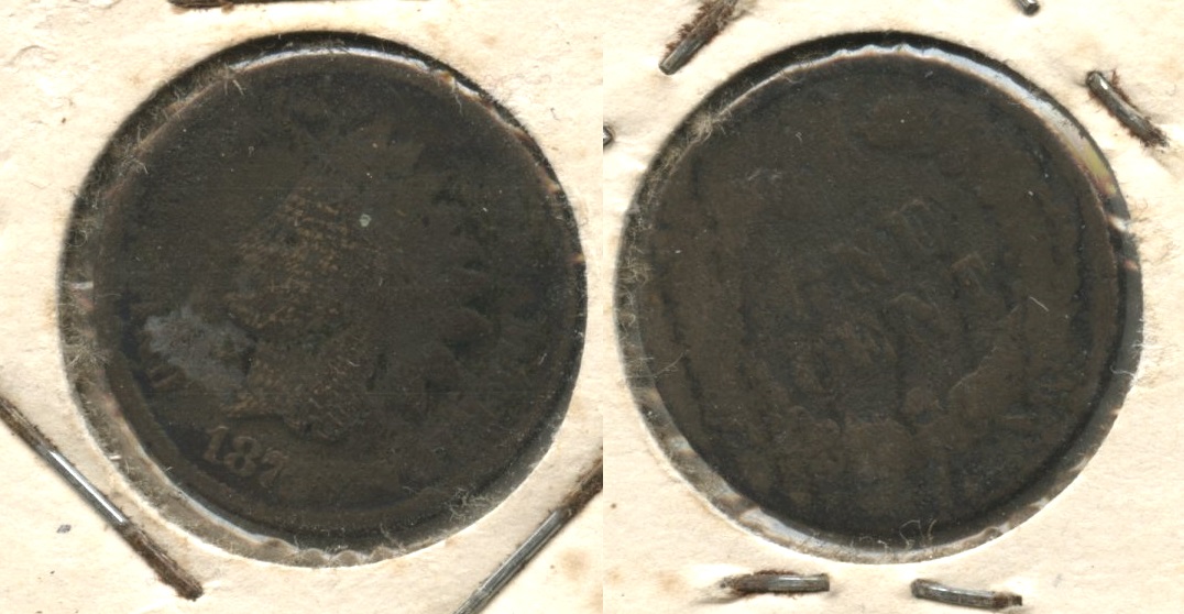 1876 Indian Head Cent Filler #u