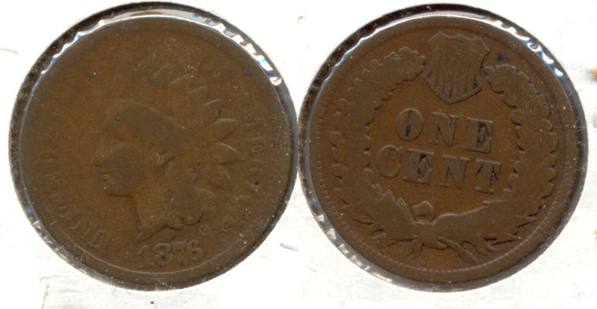 1876 Indian Head Cent Good-4 b