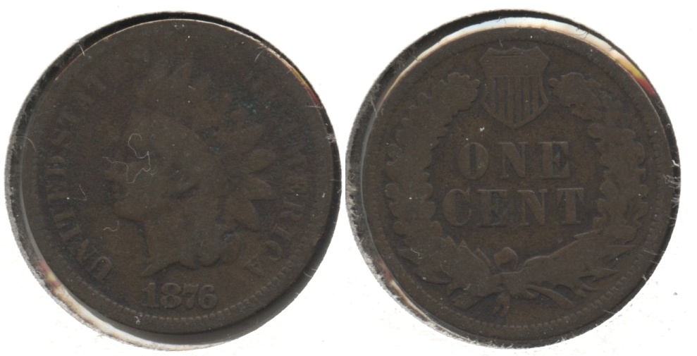 1876 Indian Head Cent Good-4 #i