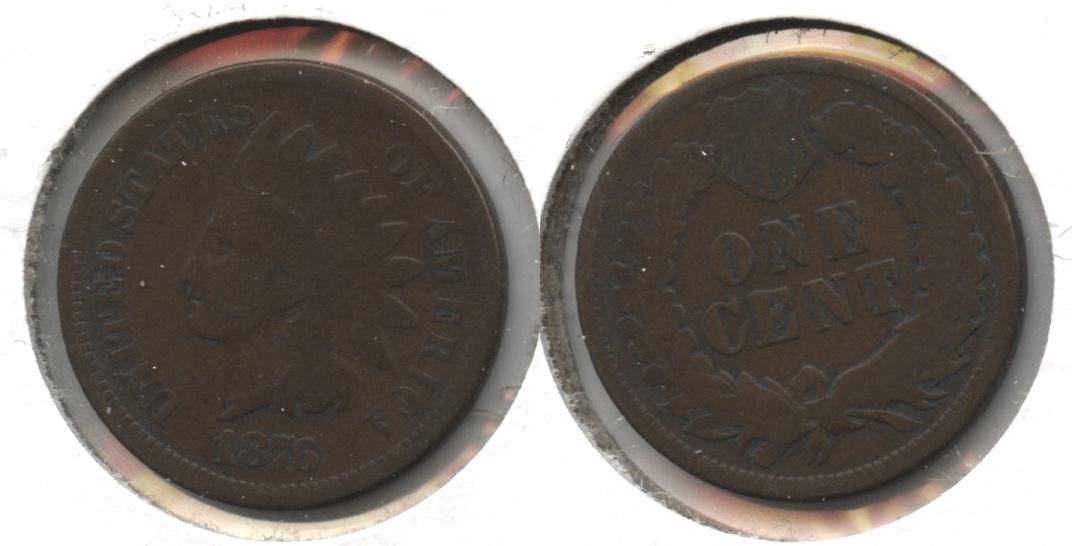1876 Indian Head Cent Good-4 #m