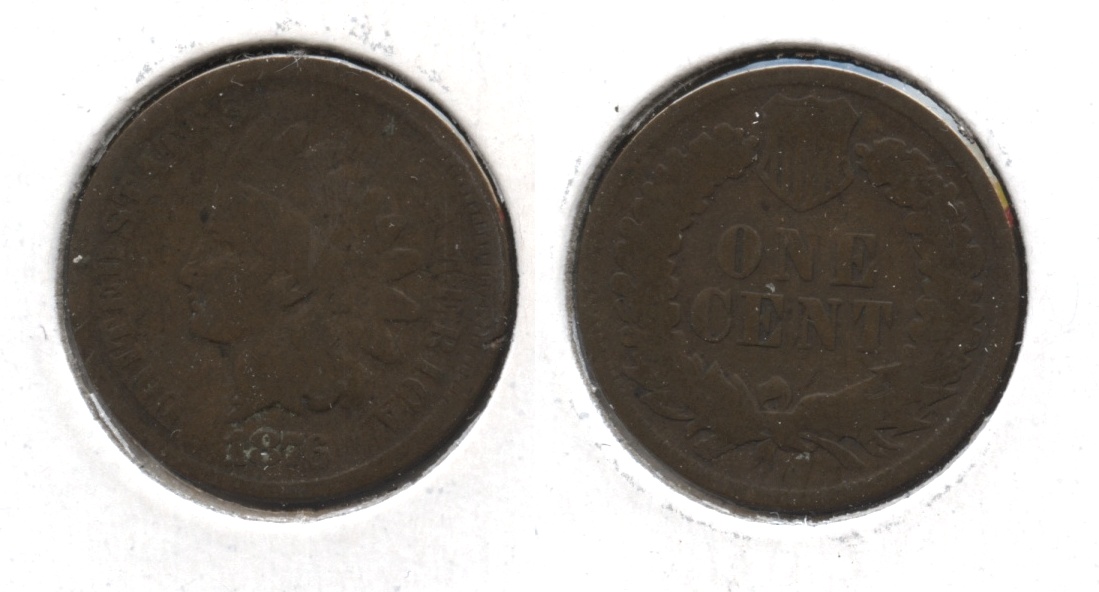 1876 Indian Head Cent Good-4 #t