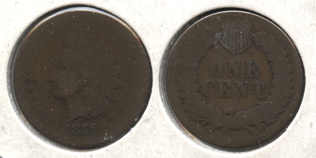 1878 Indian Head Cent AG-3 #h
