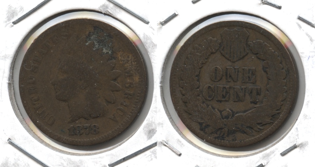 1878 Indian Head Cent AG-3 #i