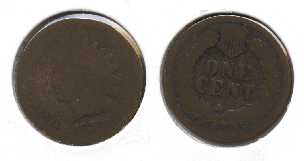 1878 Indian Head Cent AG-3 #j