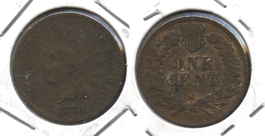 1878 Indian Head Cent EF-40 Rough