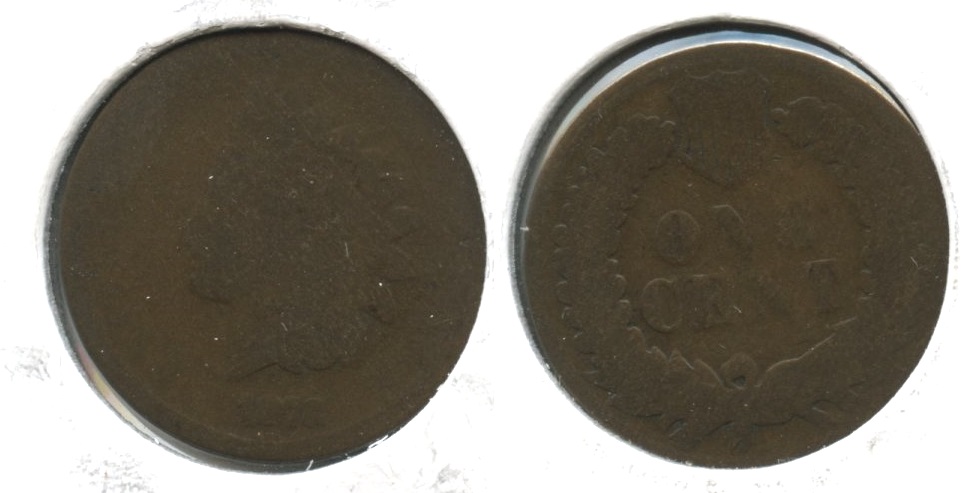 1878 Indian Head Cent Fair-2 #f