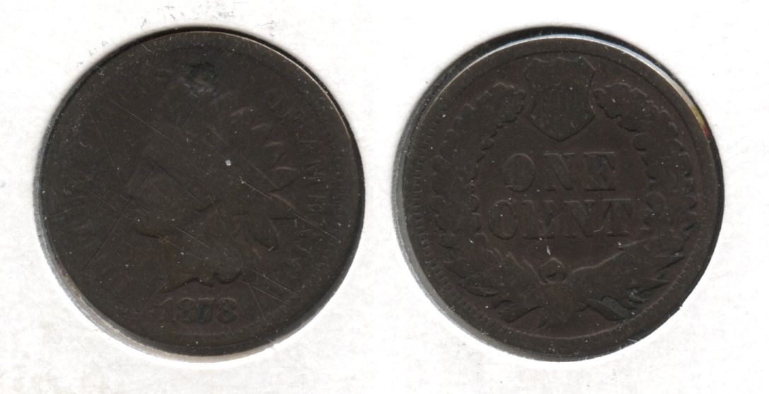 1878 Indian Head Cent Filler #b