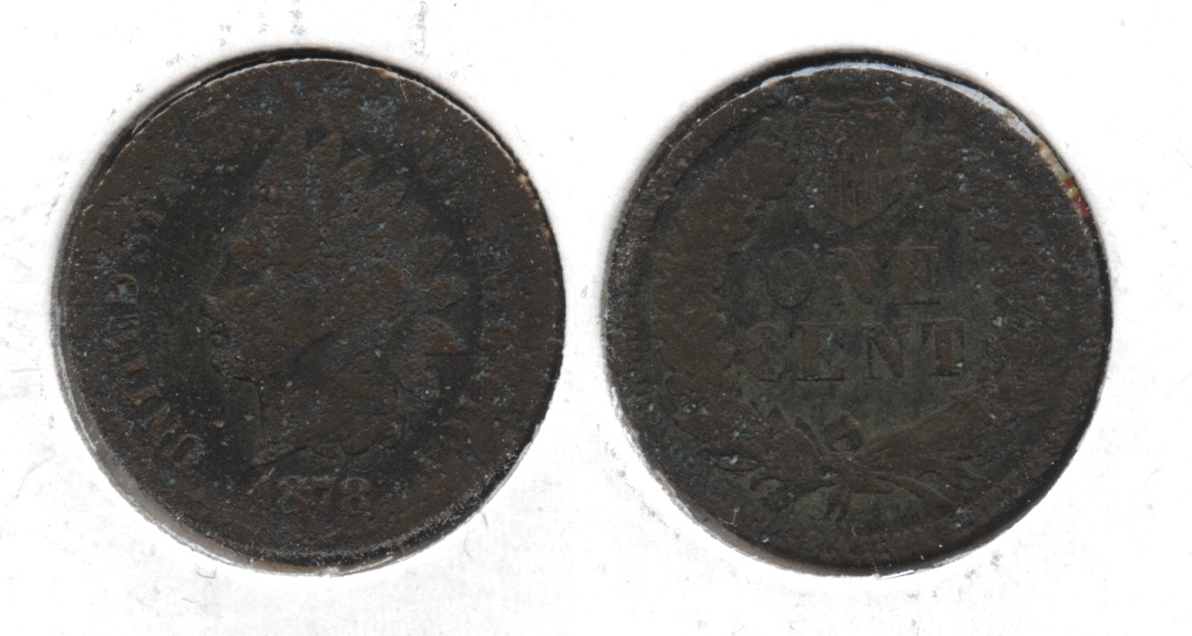 1878 Indian Head Cent Filler #f