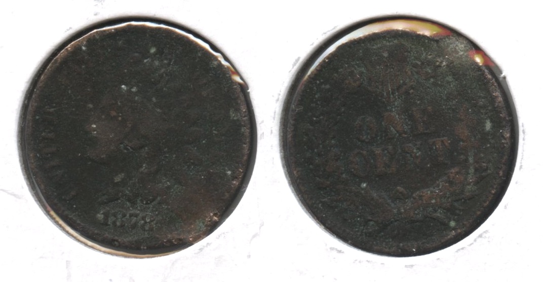1878 Indian Head Cent Filler #m