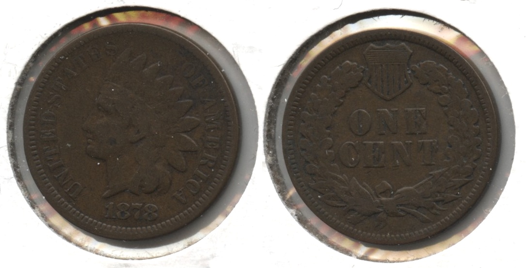 1878 Indian Head Cent Good-4 #k
