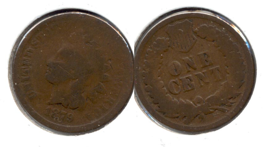 1879 Indian Head Cent AG-3 a