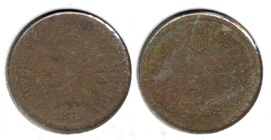 1879 Indian Head Cent Fair-2 Pitted