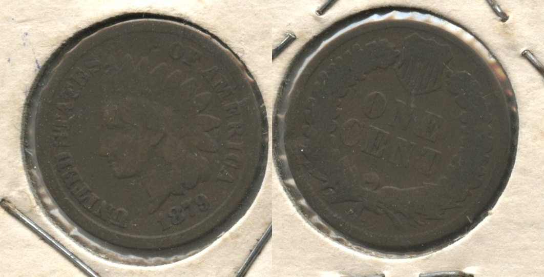 1879 Indian Head Cent Good-4 #as