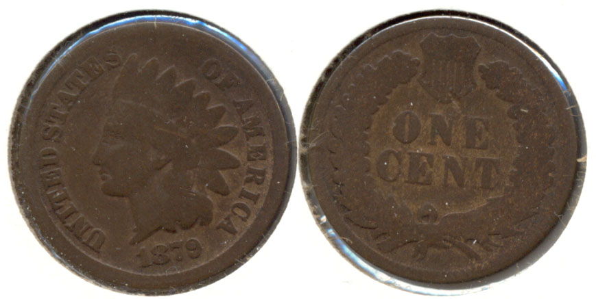 1879 Indian Head Cent Good-4 b