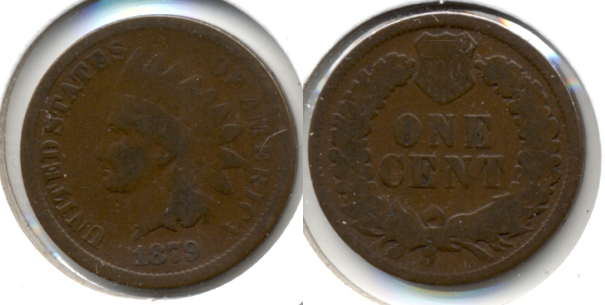 1879 Indian Head Cent Good-4 o