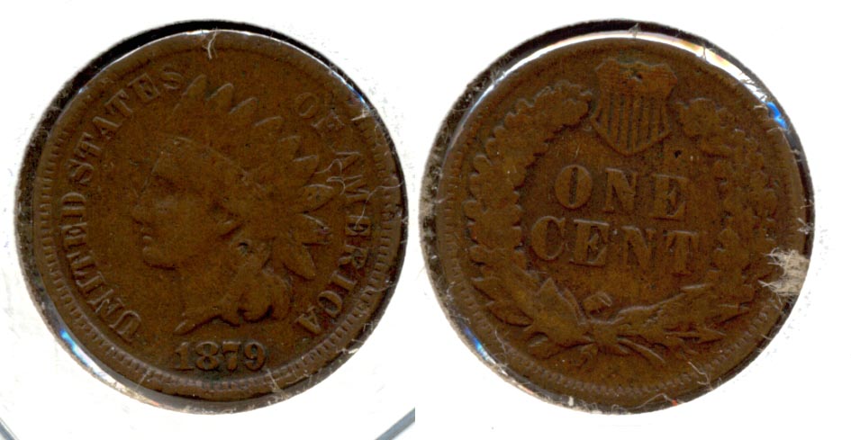 1879 Indian Head Cent VG-8 a