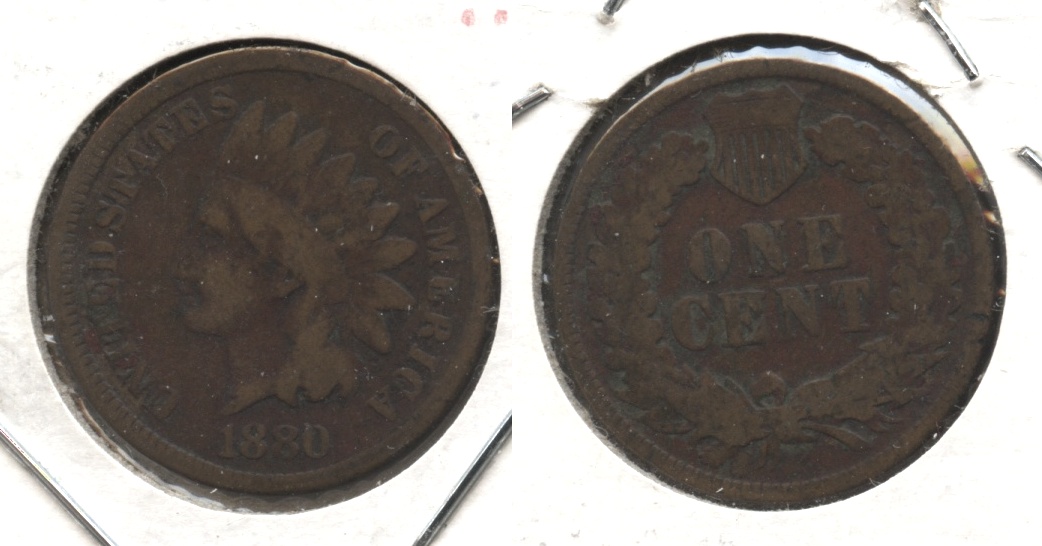 1880 Indian Head Cent Good-4 #ao