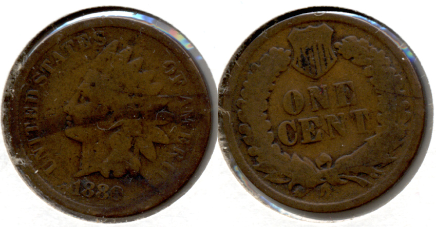 1880 Indian Head Cent Good-4 e