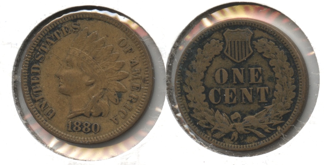 1880 Indian Head Cent VF-20 #b