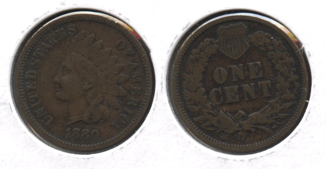 1880 Indian Head Cent VF-20 #d