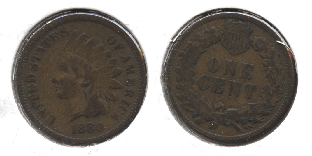 1880 Indian Head Cent VG-8 #a