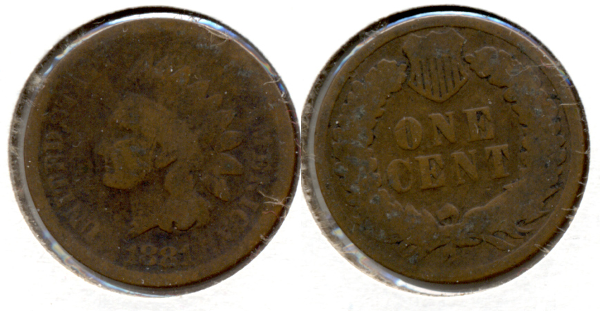 1881 Indian Head Cent AG-3
