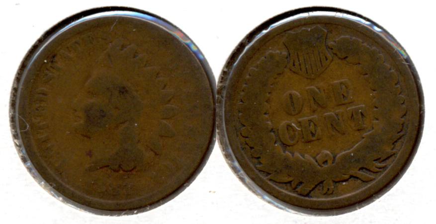 1881 Indian Head Cent Good-4