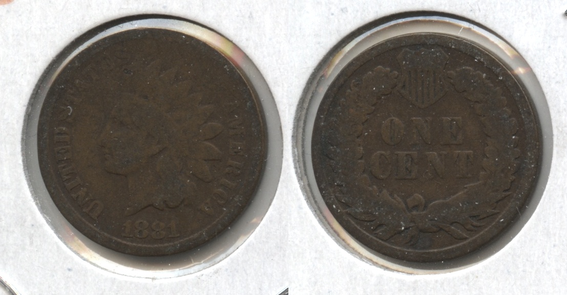 1881 Indian Head Cent Good-4 #al