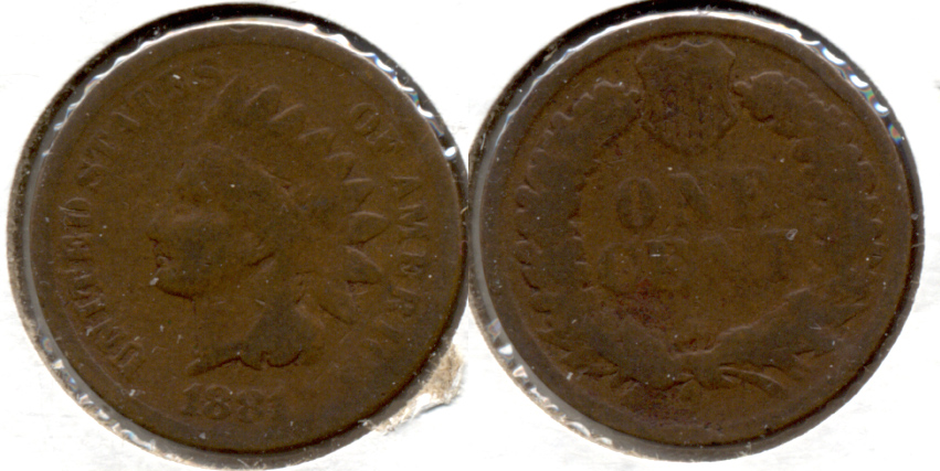 1881 Indian Head Cent Good-4 q