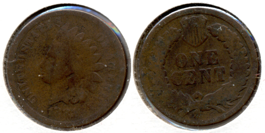 1881 Indian Head Cent Good-4 t