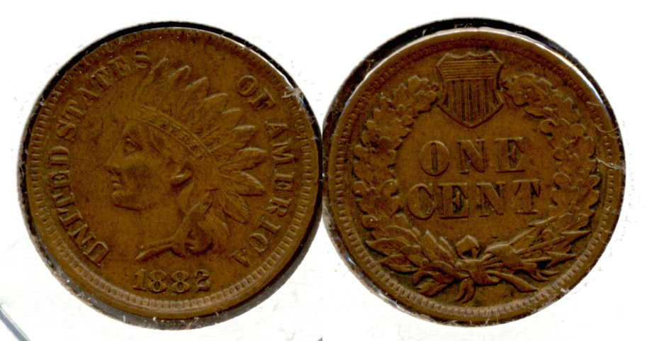 1882 Indian Head Cent EF-40