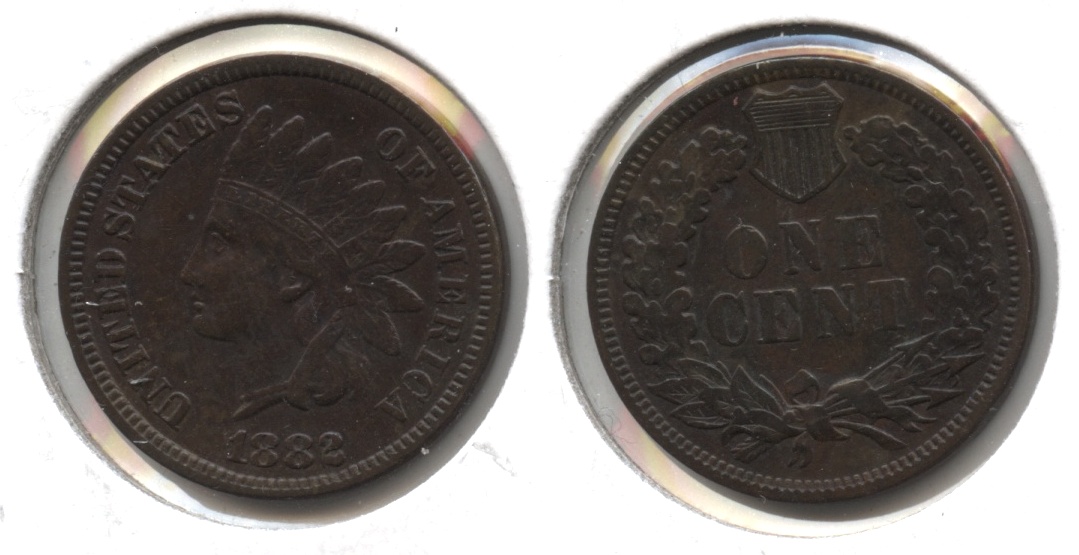 1882 Indian Head Cent EF-40 #d