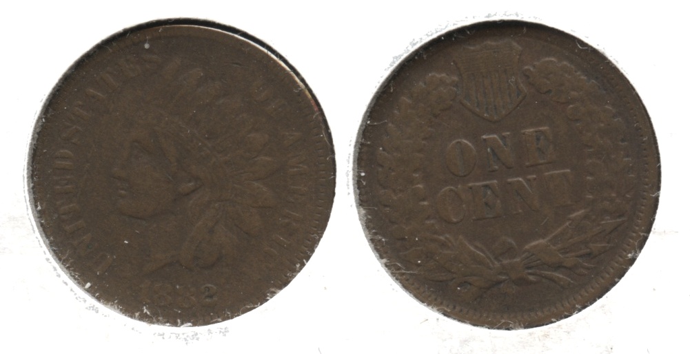1882 Indian Head Cent Fine-12