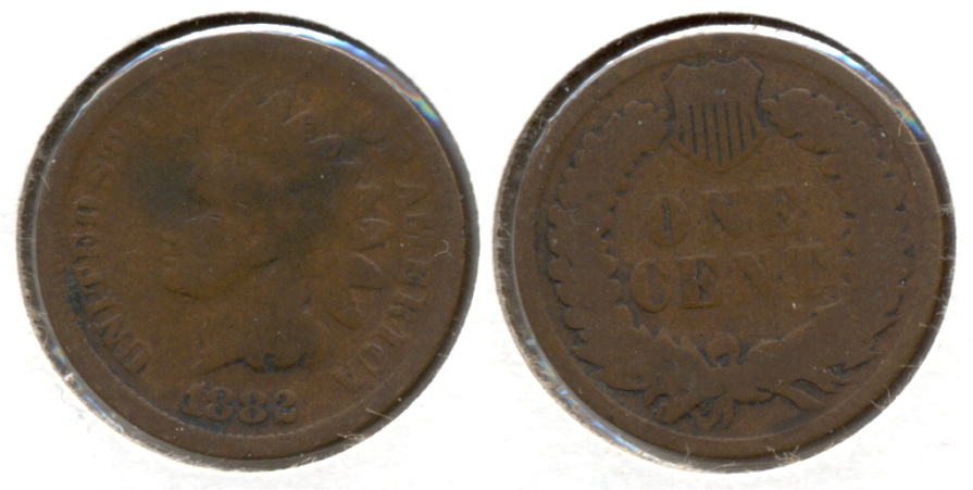 1882 Indian Head Cent Good-4 ac
