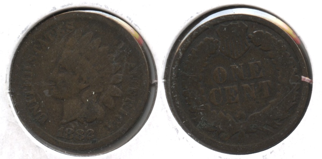 1882 Indian Head Cent Good-4 #ah