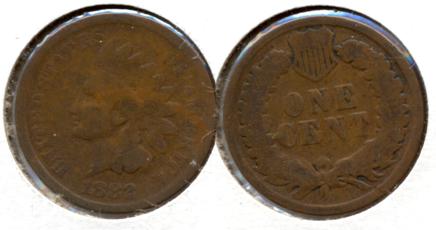 1882 Indian Head Cent Good-4 h