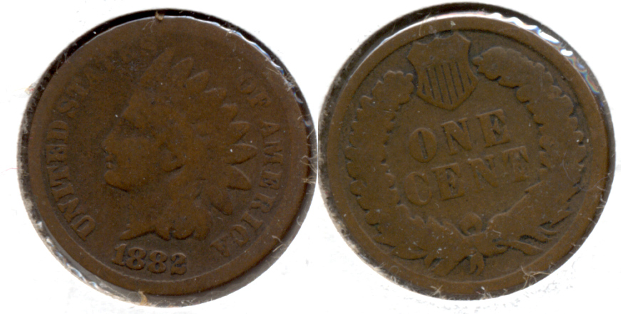 1882 Indian Head Cent Good-4 l