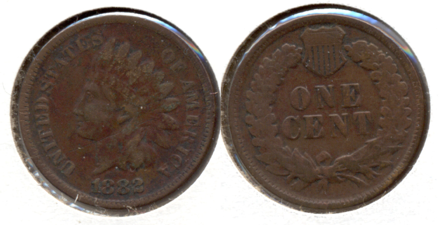 1882 Indian Head Cent Good-4 q