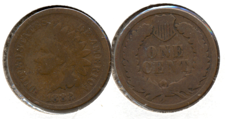 1882 Indian Head Cent Good-4 x