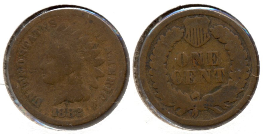 1882 Indian Head Cent Good-4 y