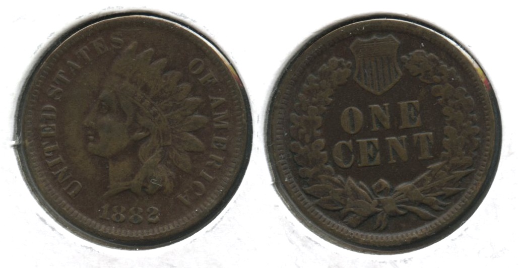 1882 Indian Head Cent VF-20 #e