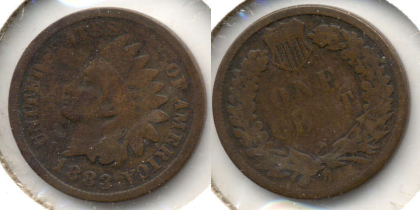 1883 Indian Head Cent Good-4 ak