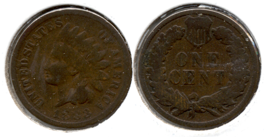 1883 Indian Head Cent Good-4 ap