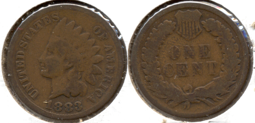 1883 Indian Head Cent Good-4 av