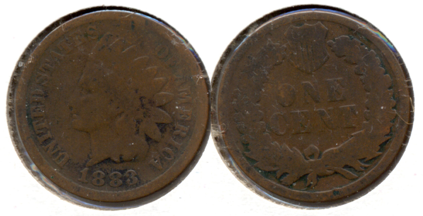 1883 Indian Head Cent Good-4 e