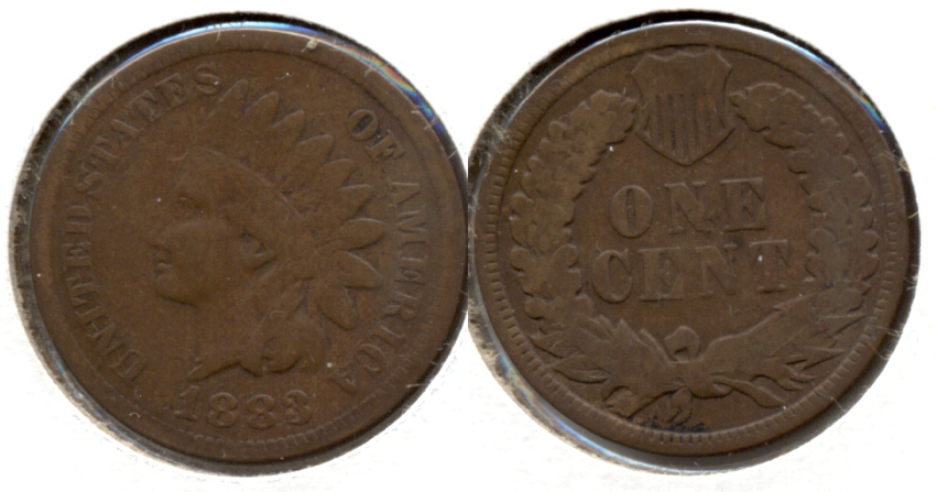 1883 Indian Head Cent Good-4 g