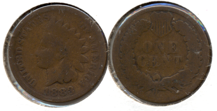 1883 Indian Head Cent Good-4 t