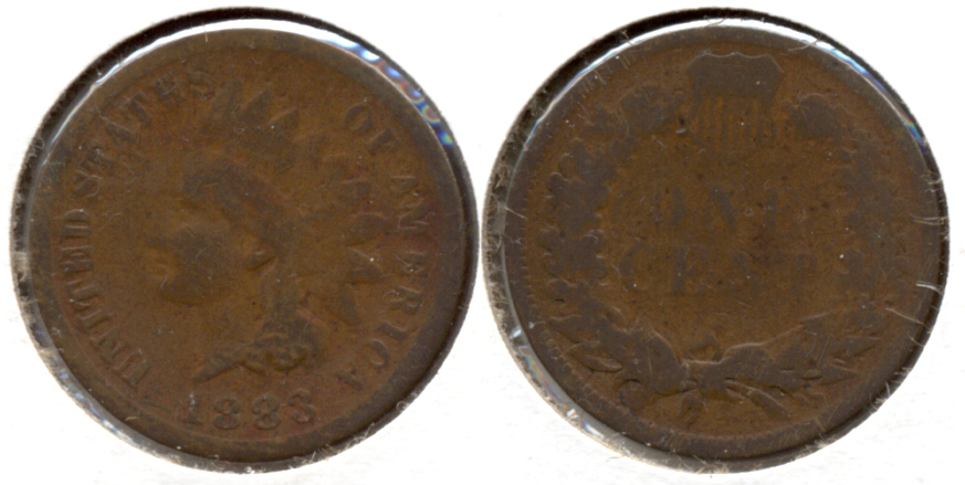 1883 Indian Head Cent Good-4 v