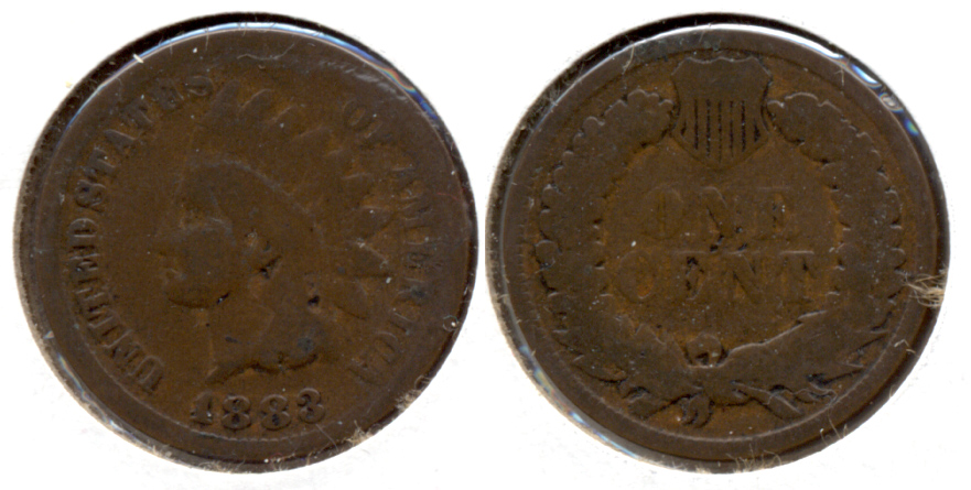 1883 Indian Head Cent Good-4 z